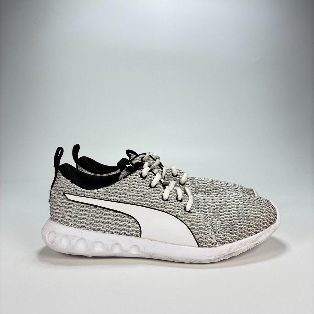PUMA Carson 2 Gray White Athletic Lace Up Running Shoes 191082-04 Men’s Size 7